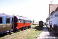 Тепловози ТУ2-020 з поїздами на станції Іршава